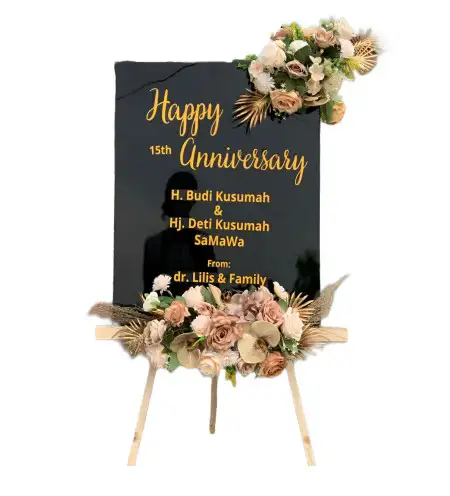 Papan Bunga Akrilik Bapangan